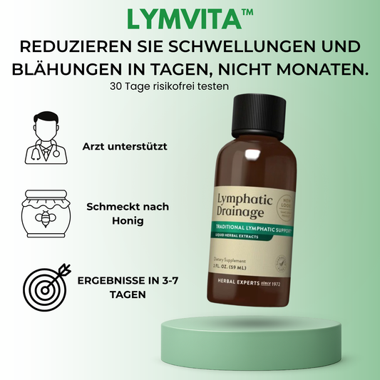Lymvita™ Flüssige Lymphdrainage – Verfeinertes Gesicht, leichte Beine, flacher Bauch