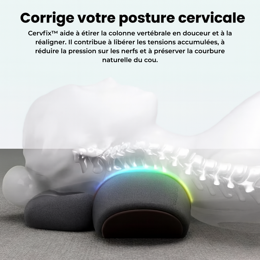 Cervfix™ - Le Masseur thermique Cervical 3-en-1