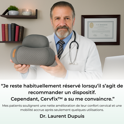 Cervfix™ - Le Masseur thermique Cervical 3-en-1