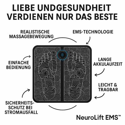 NeuroLift EMS™ - Das Fallen des Fußes zu Hause korrigieren