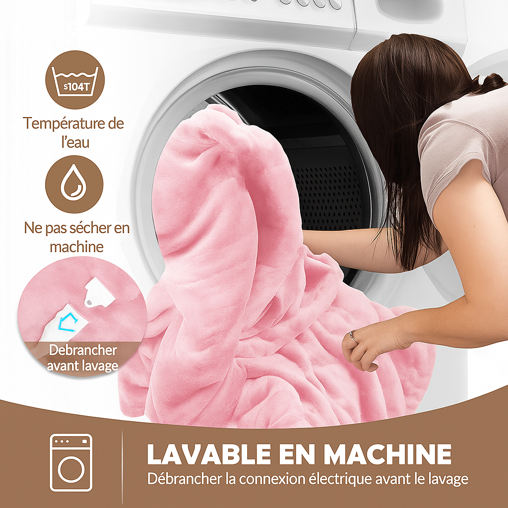 Calidou™ – Couverture chauffante cocooning & économie d’énergie