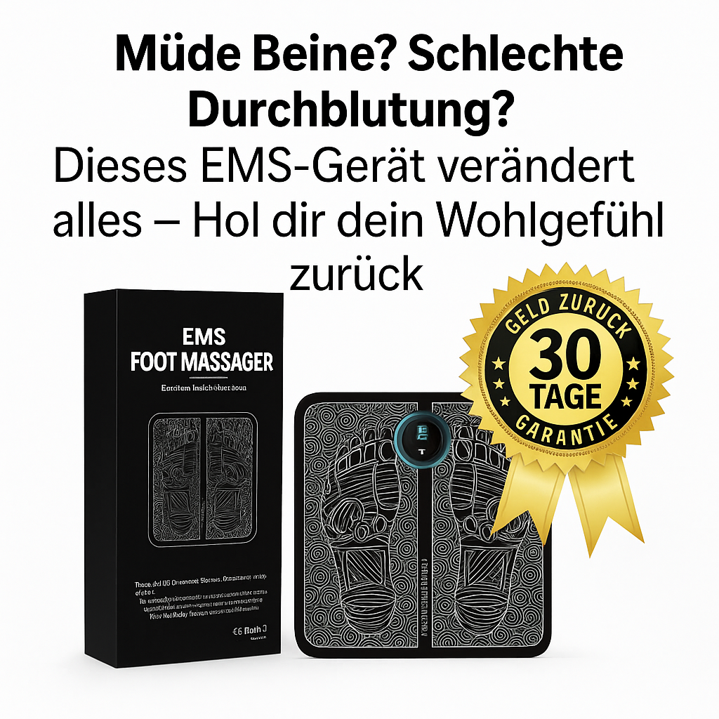 NeuroLift EMS™ - Das Fallen des Fußes zu Hause korrigieren