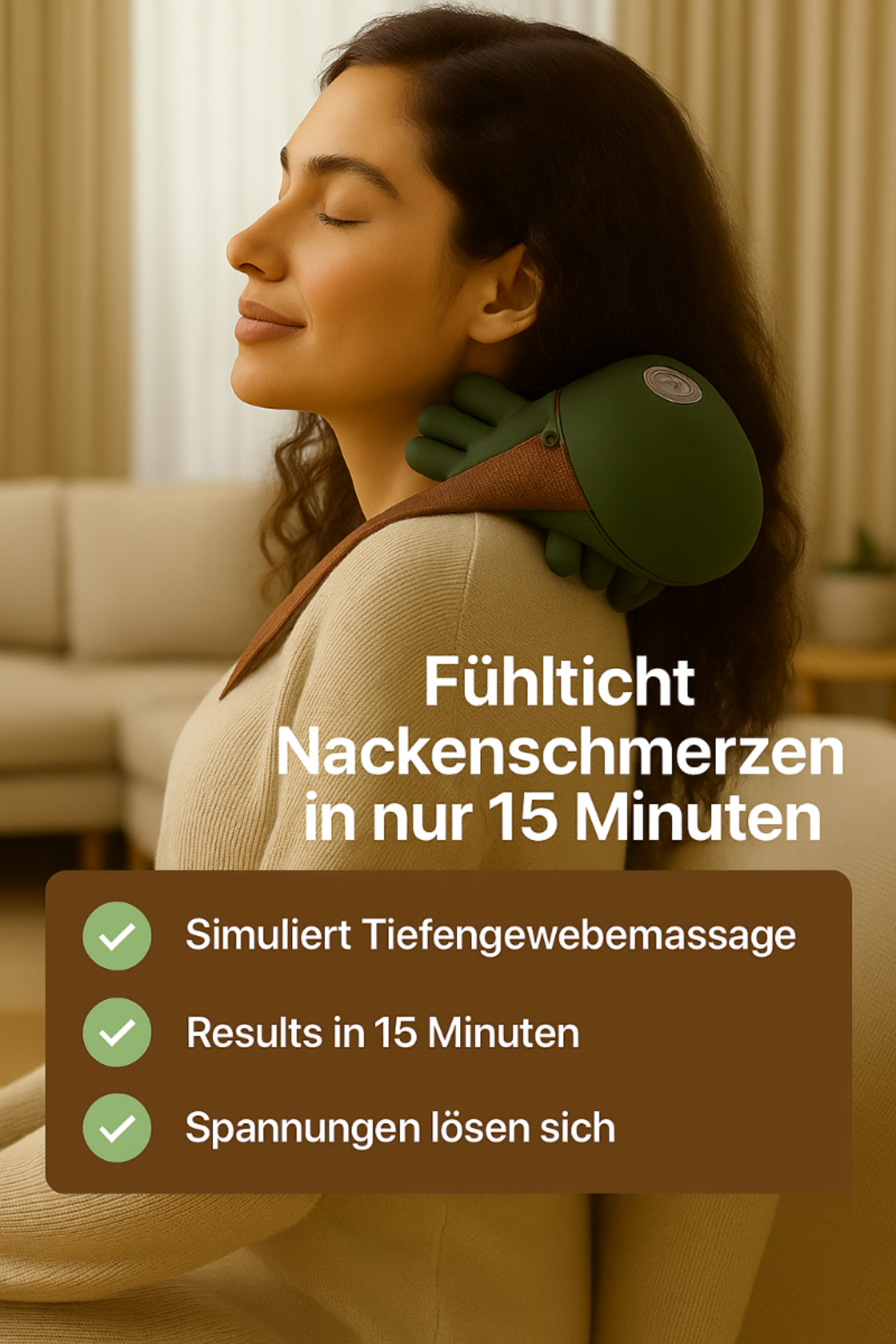 Cervilax™ - Wärmetherapie-Massagegerät