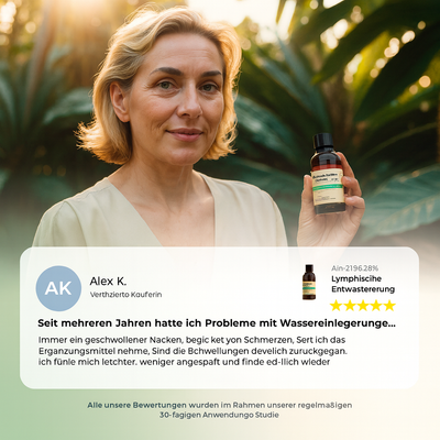 Lymvita™ Flüssige Lymphdrainage – Verfeinertes Gesicht, leichte Beine, flacher Bauch