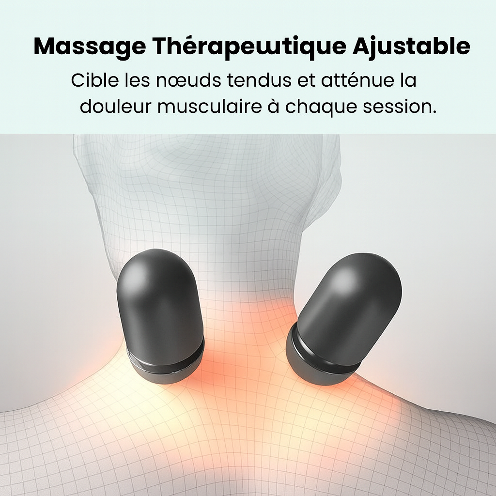 Cervfix™ - Le Masseur thermique Cervical 3-en-1