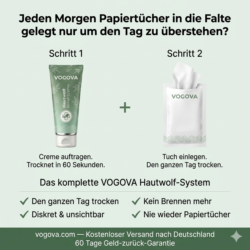 VOGOVA Hautfalten Pflegetücher