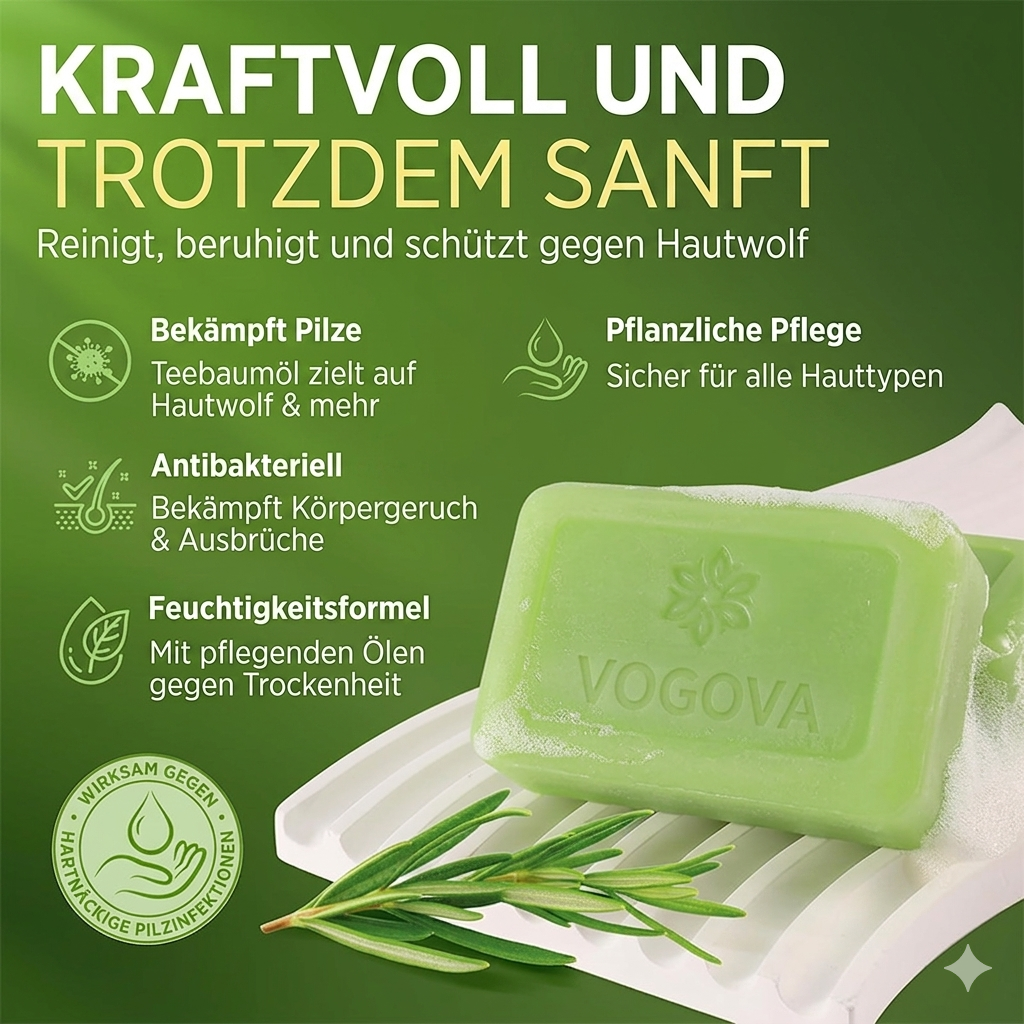 VOGOVA Pilzschutz Seife