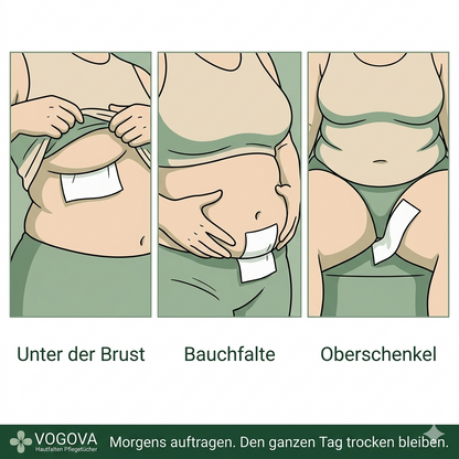 VOGOVA Hautfalten Pflegetücher
