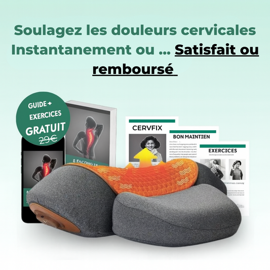 Cervfix™ - Le Masseur thermique Cervical 3-en-1